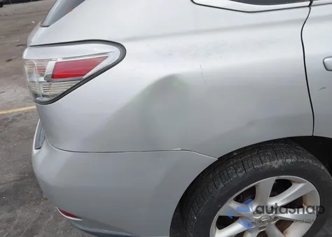 2010 Lexus Rx 350 from USA, damaged, VIN 2T2ZK1BA3AC014393